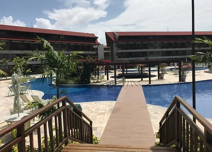 Flat Oka Beach Residence - Térreo, Muro Alto. Porto de Galinhas